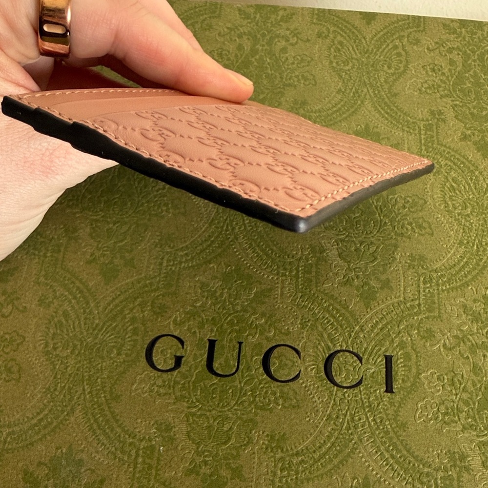 Gucci Microguccissima Card Holder, NWOT - Picture 5 of 10